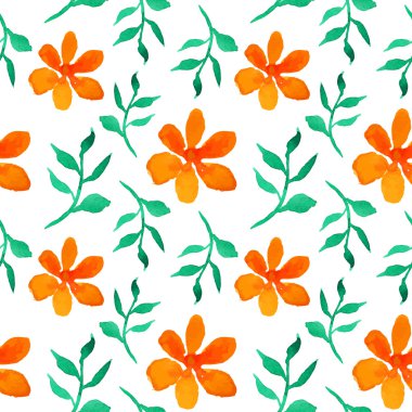 çiçek suluboya arka plan