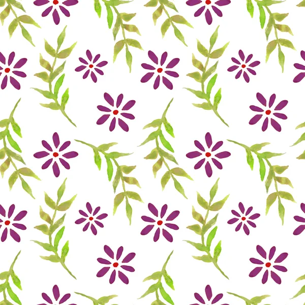 Fundo aquarela floral —  Vetores de Stock