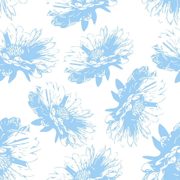 Texture paterne florale sans couture — Image vectorielle