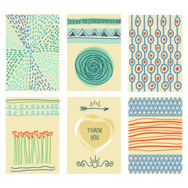 Yaratıcı kart dizisini.