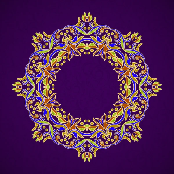 Pola doily geometris . - Stok Vektor