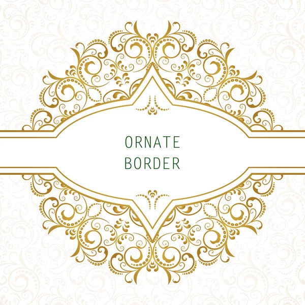 Ornate element for design — Wektor stockowy