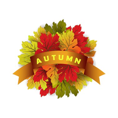 sonbahar kart tasarımı