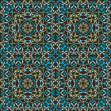 vektör sorunsuz süsleme desen .