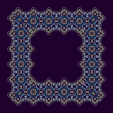 Süsleme desen için düğün davetiyeleri,