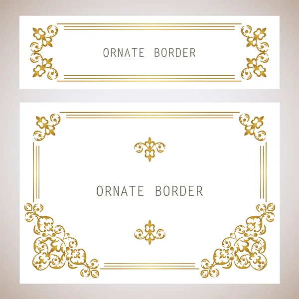 Vector decorative frame. — Stock Vector