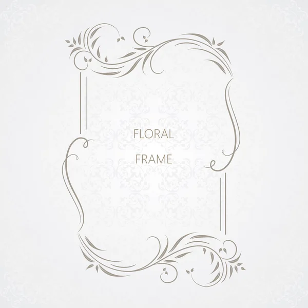 Vector Decoratief frame. — Stockvector