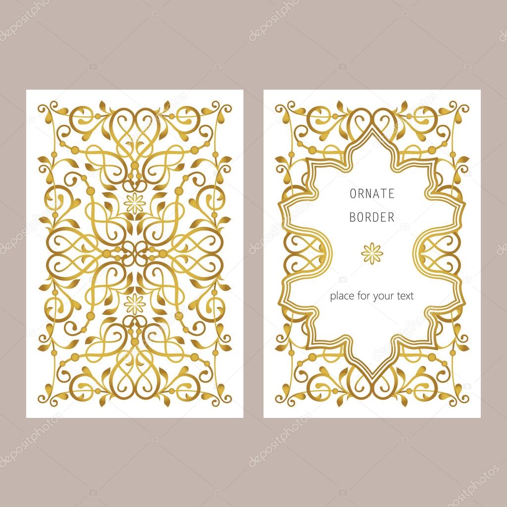 Vector decorative frame.