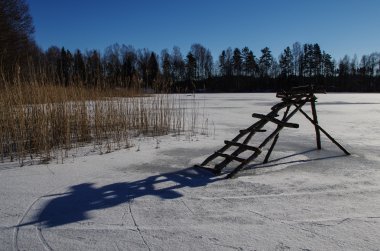 ahşap yaya köprüsü