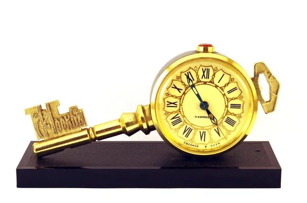 Reloj como llave — Foto de Stock