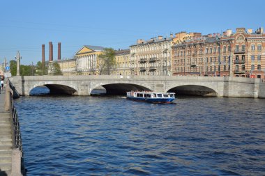 Setin Nehri'nin Fontanka, Moskova Avenue ve Obukhov 