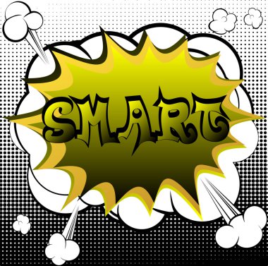Smart - çizgi roman tarzı kelime