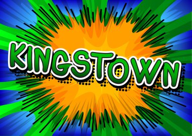 Kingstown - çizgi roman tarzı metin