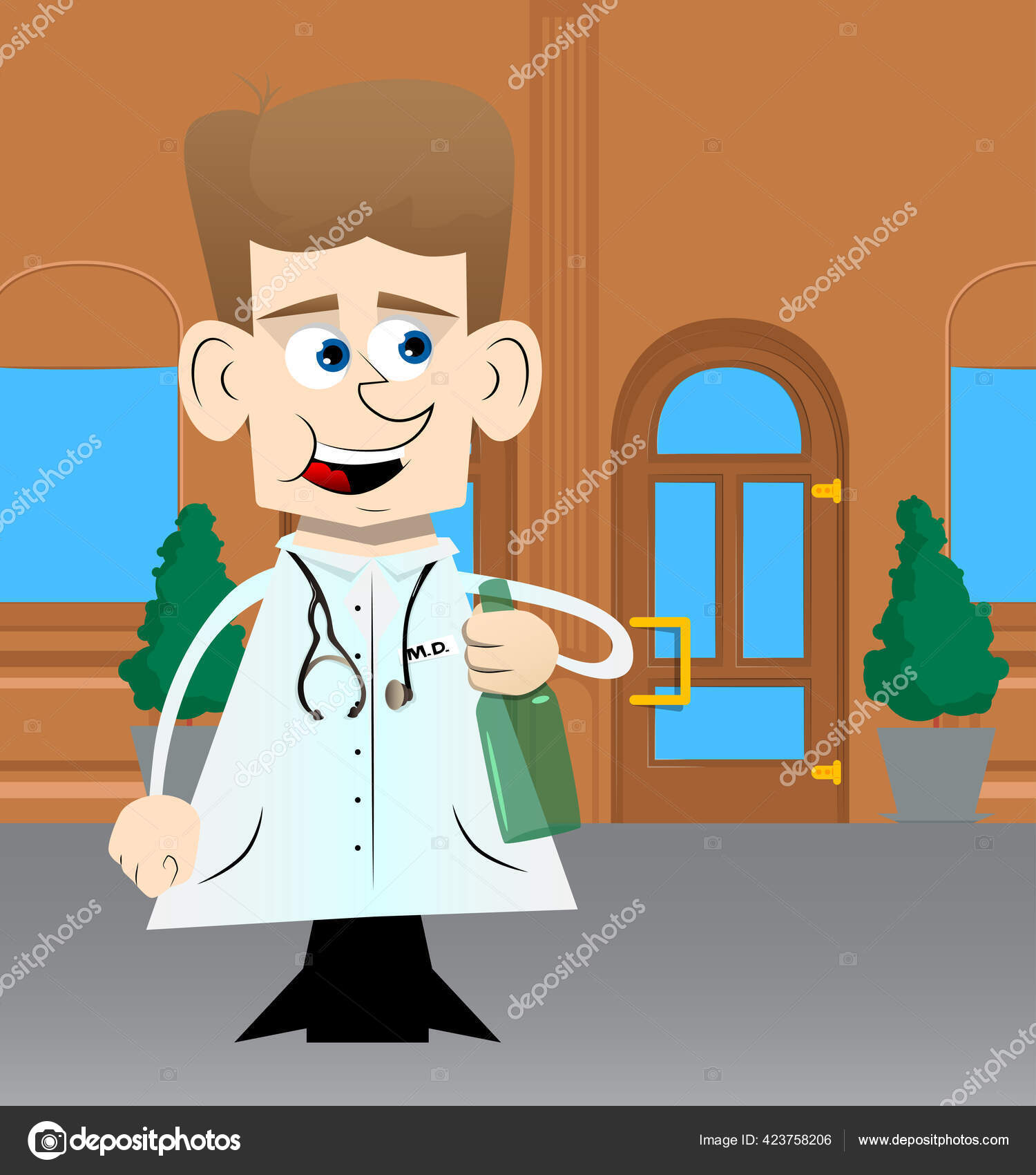 Gambar Dokter Kartun