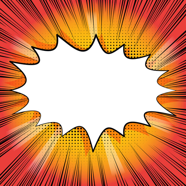 Фон комикса с пустым местом для текста
.