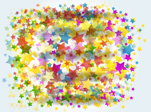 Abstract background with stars. — Stock Vector