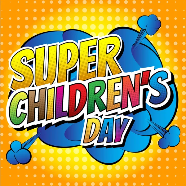Super Children's Day Vector Graphics