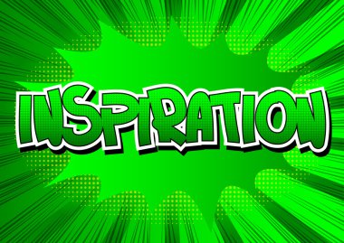 İlham - çizgi roman tarzı kelime