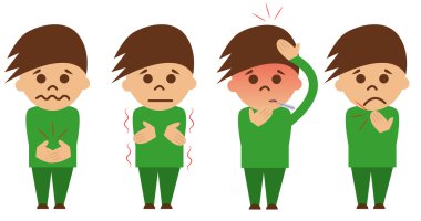 Hasta çocuklar kümesi