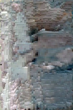 Güzel yaratıcı bir arka plan. Canlı, soyut bir dokunun yansıması. Pankart, poster, el ilanı, kart, kartpostal, kapak, broşür için desen tasarımı. Renkli canlı küpler soyut arkaplan.