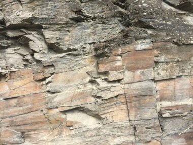 Dağ duvarı ilginç, yaratıcı altyapılar için