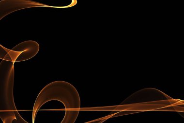 Renkli çizgiler ve dalgalarla soyut arkaplan 