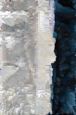 Güzel yaratıcı bir arka plan. Canlı, soyut bir dokunun yansıması. Pankart, poster, el ilanı, kart, kartpostal, kapak, broşür için desen tasarımı. Renkli canlı küpler soyut arkaplan.