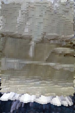 Güzel yaratıcı bir arka plan. Canlı, soyut bir dokunun yansıması. Pankart, poster, el ilanı, kart, kartpostal, kapak, broşür için desen tasarımı. Renkli canlı küpler soyut arkaplan.