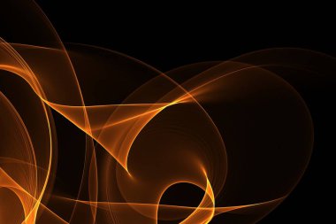 Renkli çizgiler ve dalgalarla soyut arkaplan 