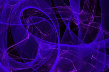 Zarif dalgalarla soyut arkaplan