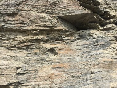 Dağ duvarı ilginç, yaratıcı altyapılar için