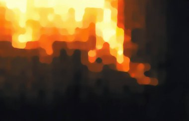 Yıldız, güneş, ateş, patlama, bulanık pikseller, güzel arkaplan ve dokular için ışık huzmeleri..