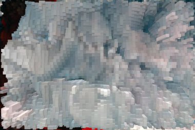 Güzel yaratıcı bir arka plan. Canlı, soyut bir dokunun yansıması. Pankart, poster, el ilanı, kart, kartpostal, kapak, broşür için desen tasarımı. Renkli canlı küpler soyut arkaplan.