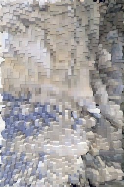 Güzel yaratıcı bir arka plan. Canlı, soyut bir dokunun yansıması. Pankart, poster, el ilanı, kart, kartpostal, kapak, broşür için desen tasarımı. Renkli canlı küpler soyut arkaplan.