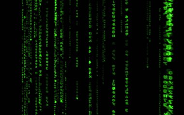 Blok zinciri konsepti. Bağlantı sistemi ve küresel veri alışverişi. Baskı, tasarım, ağ, afişler, medya, çizimler için. Mavi arkaplan.