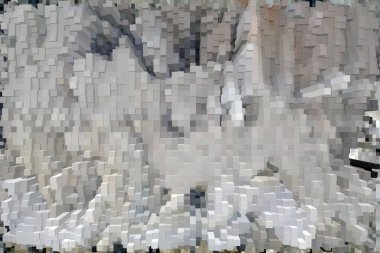 Güzel yaratıcı bir arka plan. Canlı, soyut bir dokunun yansıması. Pankart, poster, el ilanı, kart, kartpostal, kapak, broşür için desen tasarımı. Renkli canlı küpler soyut arkaplan.