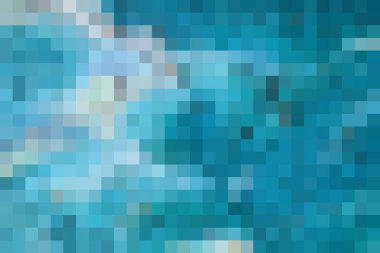 Yaratıcı fikirler için renkli piksel arkaplanı, web, blog, illüstrasyon, afişler, yazdırma.