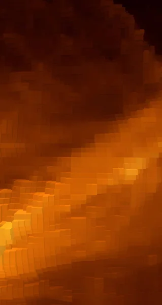 Zon Vuur Explosie Barst Wazig Pixel Illustratie Met Lichtstralen Voor — Stockfoto