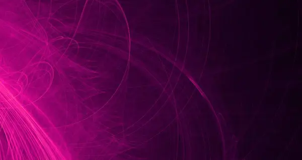 Streszczenie Fioletowe Światło Wiązki Laserowe Fraktale Świecące Kształty Wielokolorowe Tło — Zdjęcie stockowe