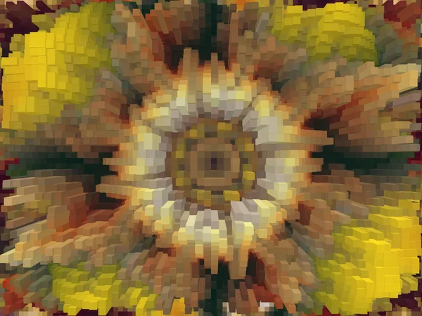 Пикселированный Цветной Яркий Фон Веб Фотографов Иллюстрированных Изображений — стоковое фото