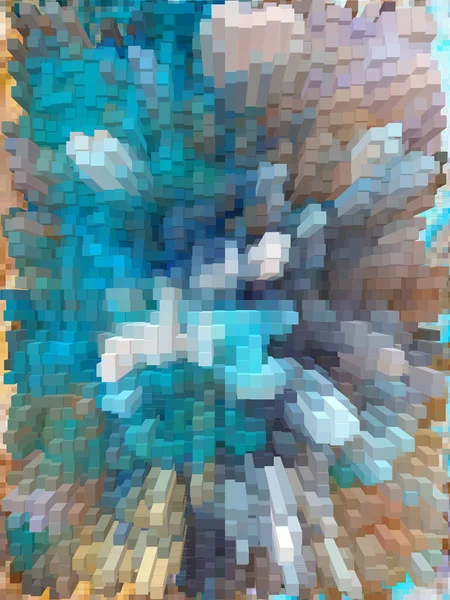 Pixelated Πολύχρωμο Ζωντανό Φόντο Για Διαδίκτυο Πανό Εικόνες — Φωτογραφία Αρχείου