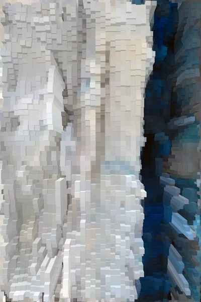 Güzel yaratıcı bir arka plan. Canlı, soyut bir dokunun yansıması. Pankart, poster, el ilanı, kart, kartpostal, kapak, broşür için desen tasarımı. Renkli canlı küpler soyut arkaplan.