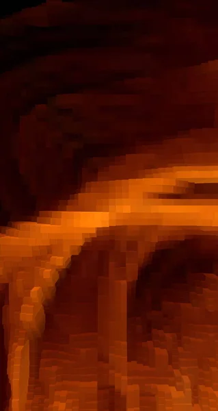 Sol Fuego Explosión Estalla Borrosa Pixel Ilustración Con Rayos Luz —  Fotos de Stock