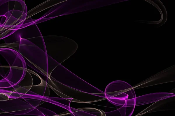 Renkli çizgiler ve dalgalarla soyut arkaplan 