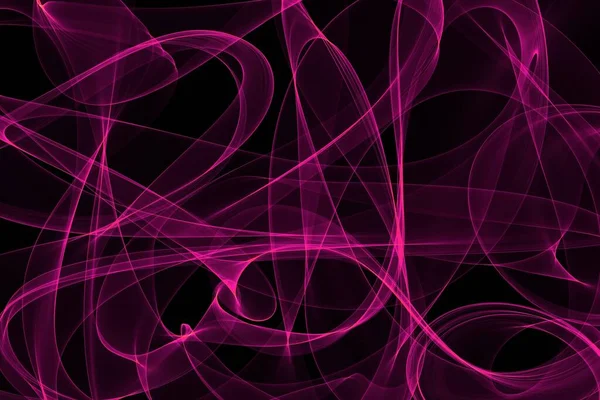 Renkli çizgiler ve dalgalarla soyut arkaplan 