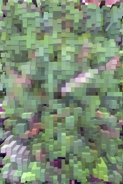 Güzel yaratıcı bir arka plan. Canlı, soyut bir dokunun yansıması. Pankart, poster, el ilanı, kart, kartpostal, kapak, broşür için desen tasarımı. Renkli canlı küpler soyut arkaplan.