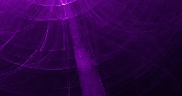 Abstract Purple Light Laser Beams Fractals Glowing Shapes Multicolored Art — Stock Photo, Image