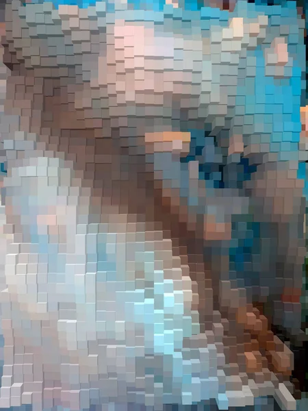 Pixelated Πολύχρωμο Ζωντανό Φόντο Για Διαδίκτυο Πανό Εικόνες — Φωτογραφία Αρχείου