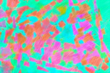 Güzel yaratıcı bir arka plan. Canlı, soyut bir dokunun yansıması. Pankart, poster, el ilanı, kart, kartpostal, kapak, broşür için desen tasarımı. Renkli soyut arka plan. Canlı ve neşeli..