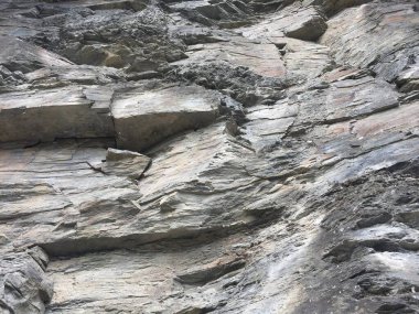 Dağ duvarı ilginç, yaratıcı altyapılar için